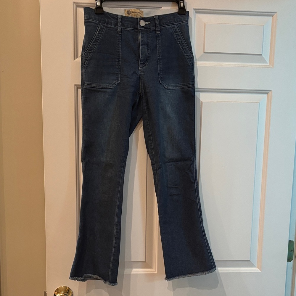 Democracy Women's Boot Cut Jeans - Dark Blue